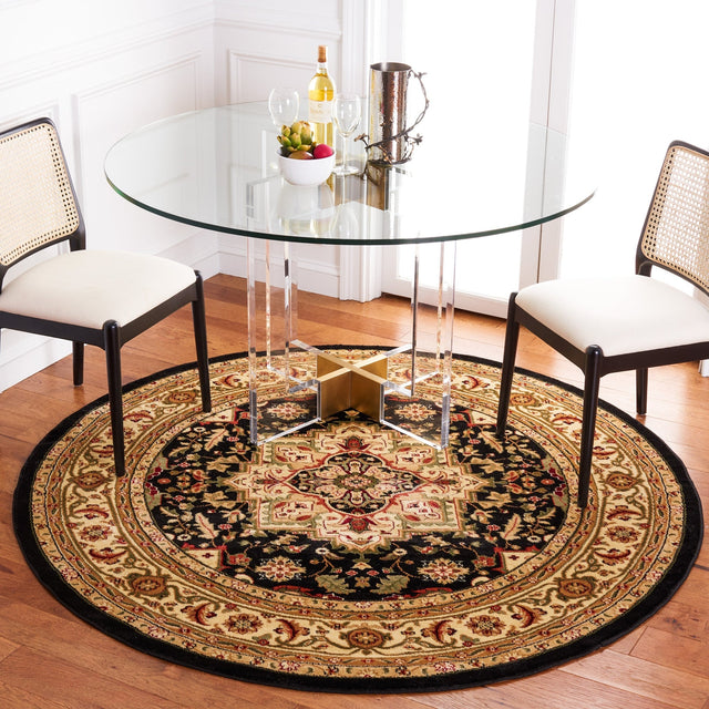 Safavieh Lyndhurst Lnh330Z Black/Beige Rug - Safavieh - lnh330z - 6r