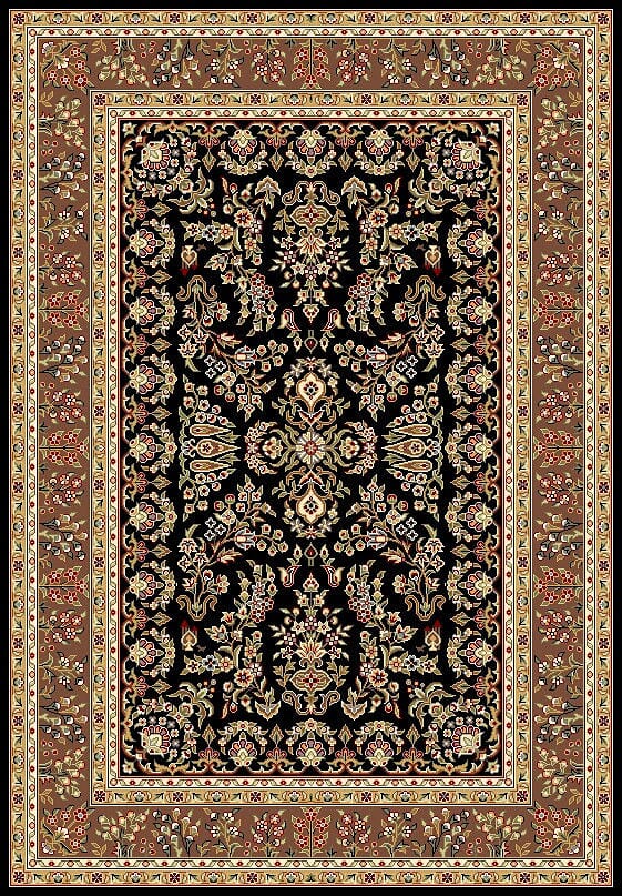 Safavieh Lyndhurst Lnh331D Black / Tan Rugs - Safavieh - lnh331d - 3