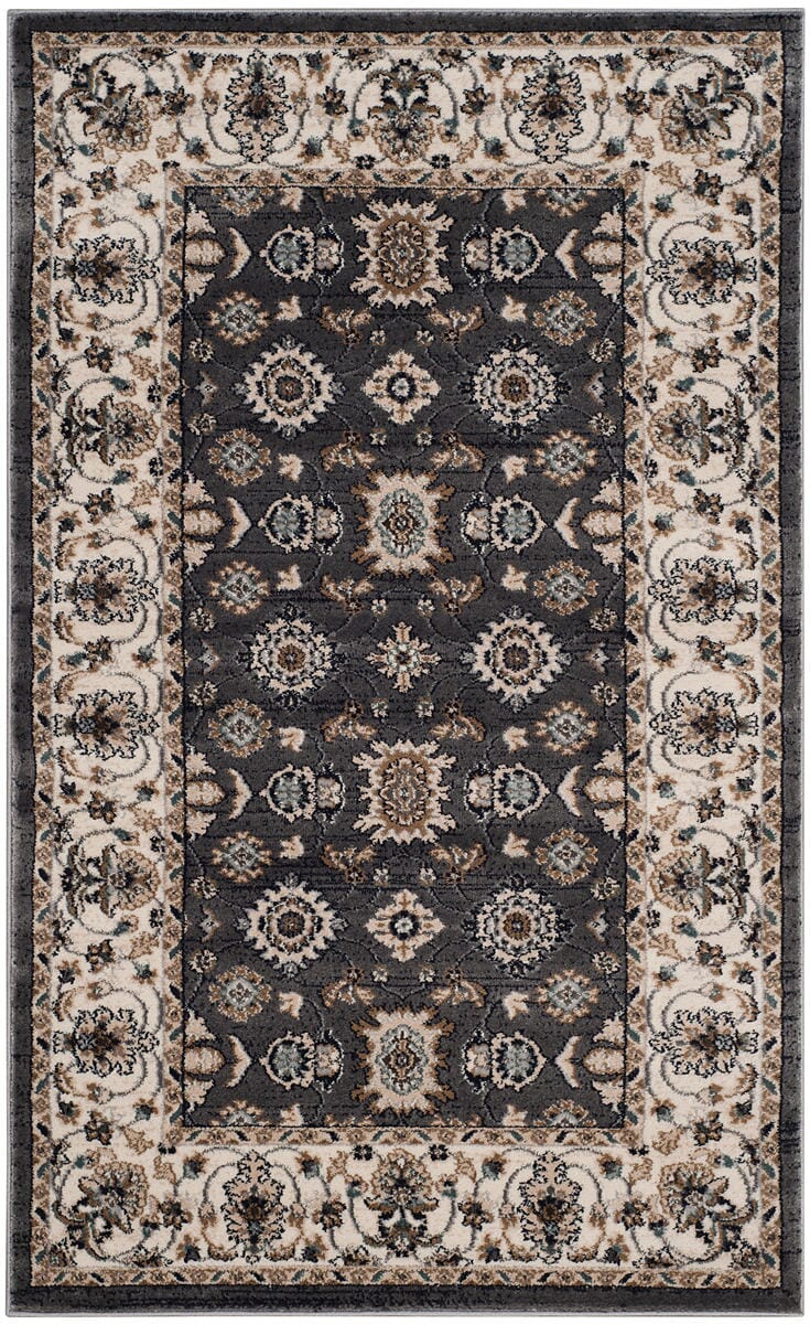 Safavieh Lyndhurst Lnh332G Grey / Cream Rugs - Safavieh - lnh332g - 7r