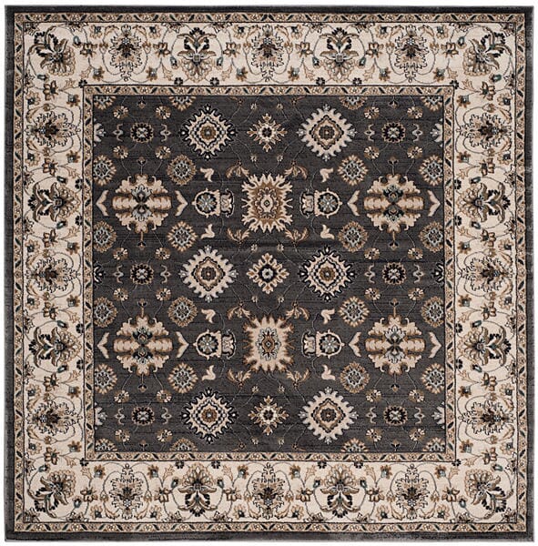 Safavieh Lyndhurst Lnh332G Grey / Cream Rugs - Safavieh - lnh332g - 7sq
