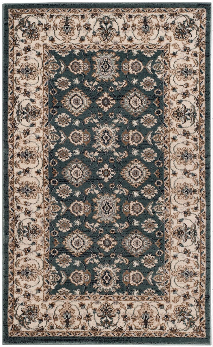 Safavieh Lyndhurst Lnh332T Teal / Cream Rugs - Safavieh - lnh332t - 7r