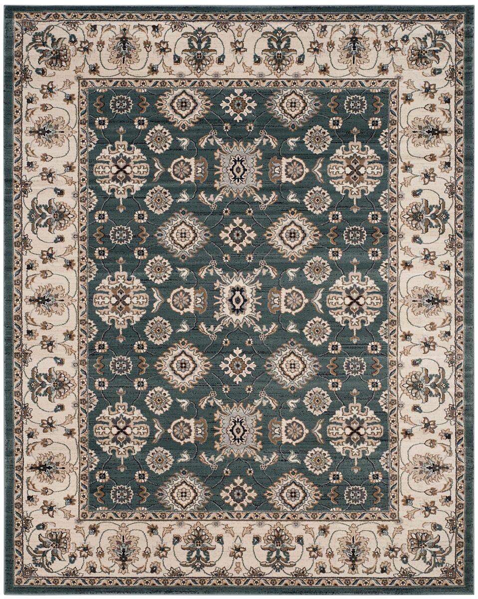 Safavieh Lyndhurst Lnh332T Teal / Cream Rugs - Safavieh - lnh332t - 7r