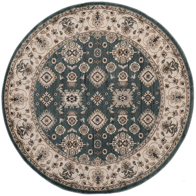 Safavieh Lyndhurst Lnh332T Teal / Cream Rugs - Safavieh - lnh332t - 7r