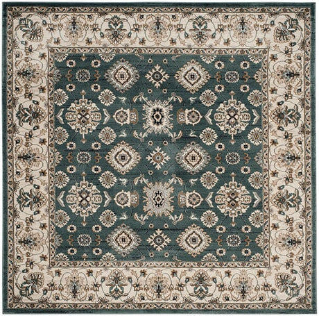 Safavieh Lyndhurst Lnh332T Teal / Cream Rugs - Safavieh - lnh332t - 7sq