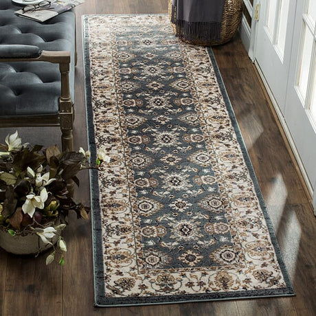 Safavieh Lyndhurst Lnh332T Teal / Cream Rugs - Safavieh - lnh332t - 7sq