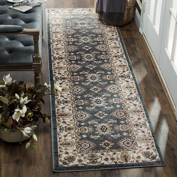 Safavieh Lyndhurst Lnh332T Teal / Cream Rugs - Safavieh - lnh332t - 7sq