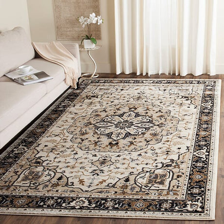 Safavieh Lyndhurst Lnh334K Cream / Navy Rugs - Safavieh - lnh334k - 3