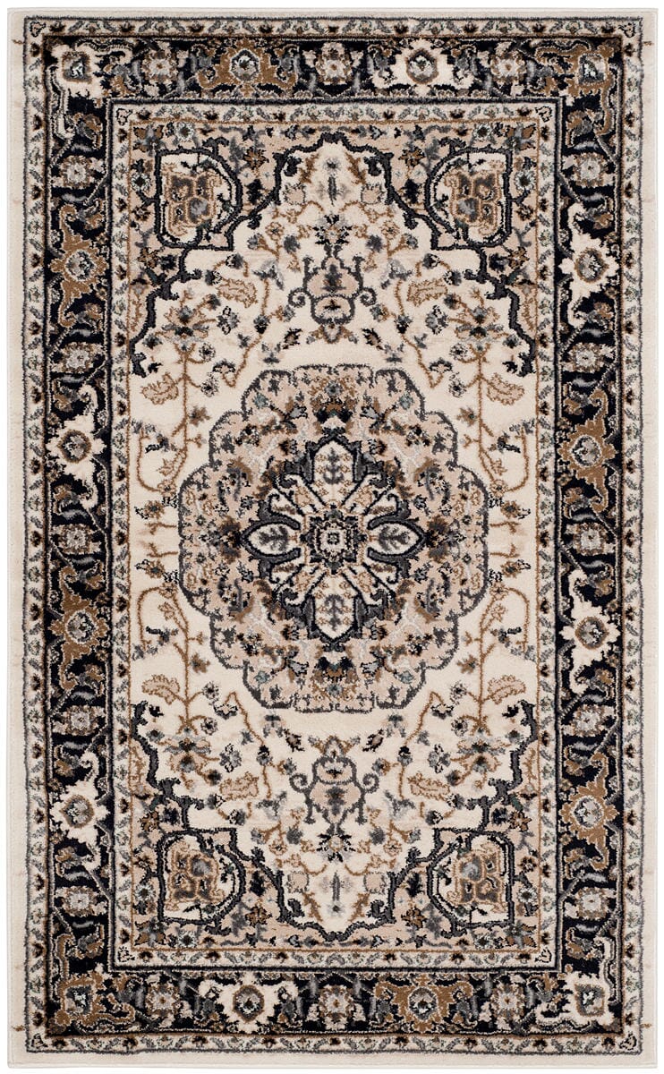 Safavieh Lyndhurst Lnh334K Cream / Navy Rugs - Safavieh - lnh334k - 7r
