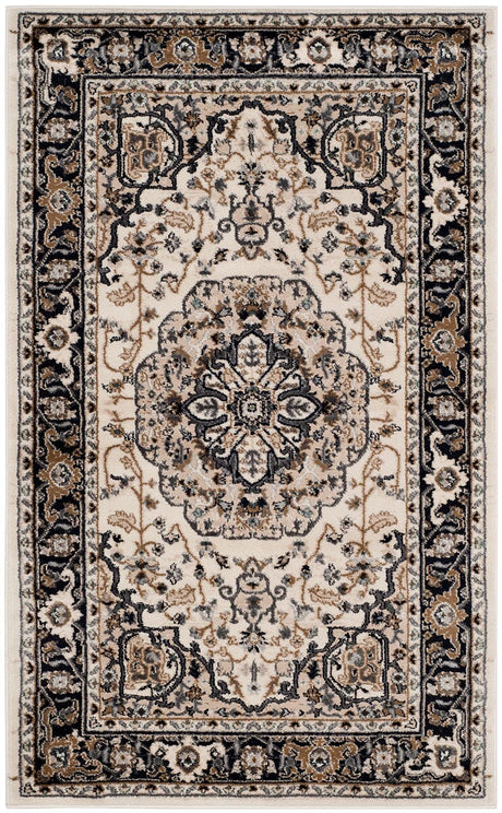 Safavieh Lyndhurst Lnh334K Cream / Navy Rugs - Safavieh - lnh334k - 7r