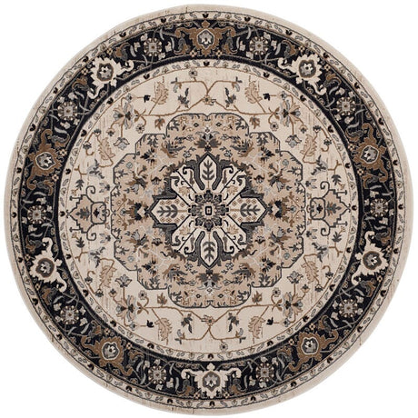 Safavieh Lyndhurst Lnh334K Cream / Navy Rugs - Safavieh - lnh334k - 7r