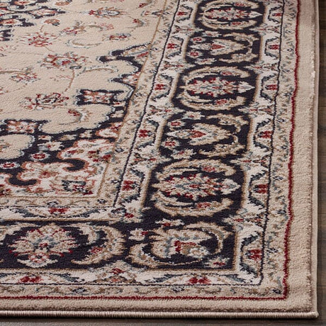 Safavieh Lyndhurst Lnh336K Cream / Anthracite Rugs - Safavieh - lnh336k - 3