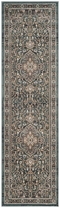 Safavieh Lyndhurst Lnh338A Teal / Grey Rugs - Safavieh - lnh338a - 3