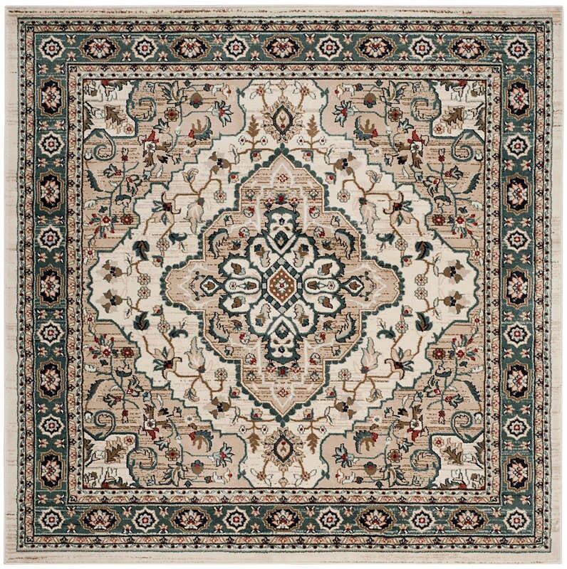 Safavieh Lyndhurst Lnh338B Cream / Beige Rugs - Safavieh - lnh338b - 7sq