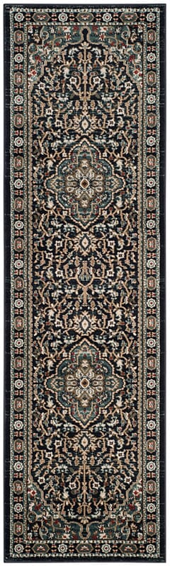 Safavieh Lyndhurst Lnh338C Anthracite / Teal Rugs - Safavieh - lnh338c - 28