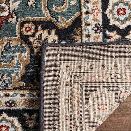 Safavieh Lyndhurst Lnh338C Anthracite / Teal Rugs - Safavieh - lnh338c - 3