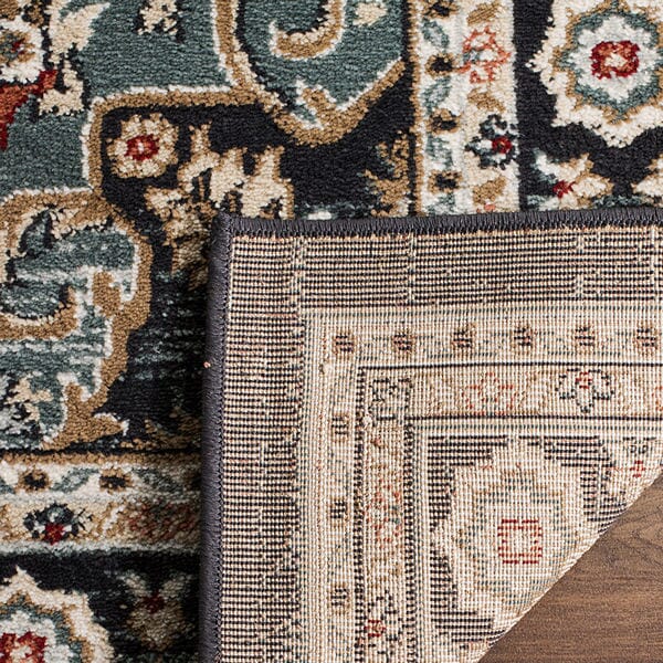Safavieh Lyndhurst Lnh338C Anthracite / Teal Rugs - Safavieh - lnh338c - 3