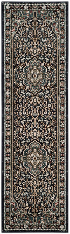 Safavieh Lyndhurst Lnh338C Anthracite / Teal Rugs - Safavieh - lnh338c - 3