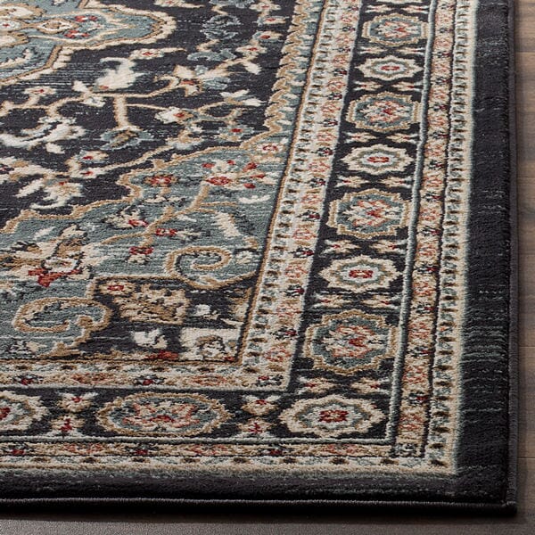 Safavieh Lyndhurst Lnh338C Anthracite / Teal Rugs - Safavieh - lnh338c - 3