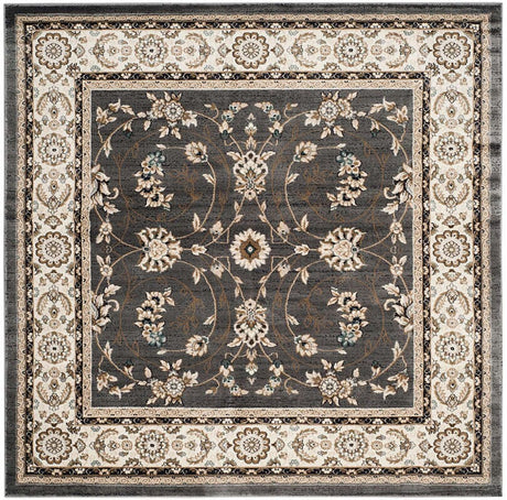 Safavieh Lyndhurst Lnh340G Grey / Cream Rugs - Safavieh - lnh340g - 7sq