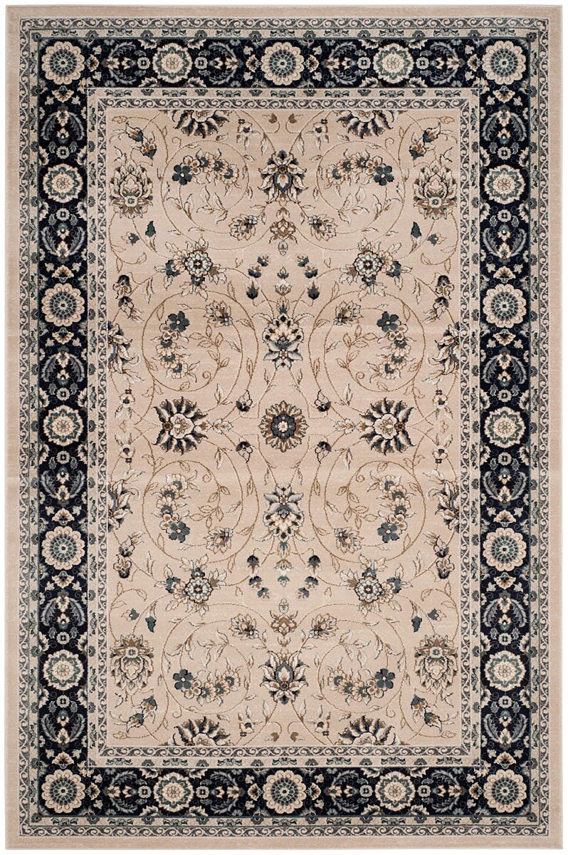 Safavieh Lyndhurst Lnh340K Light Beige / Anthracite Rugs - Safavieh - lnh340k - 7r