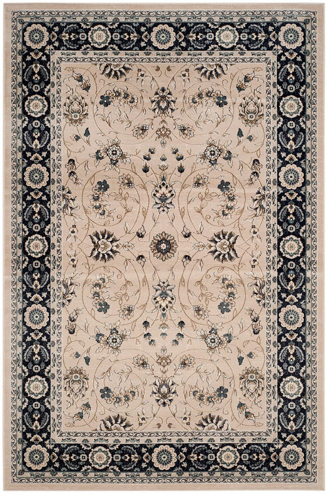 Safavieh Lyndhurst Lnh340K Light Beige / Anthracite Rugs - Safavieh - lnh340k - 7r