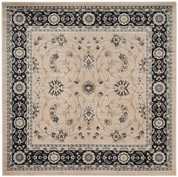 Safavieh Lyndhurst Lnh340K Light Beige / Anthracite Rugs - Safavieh - lnh340k - 7r