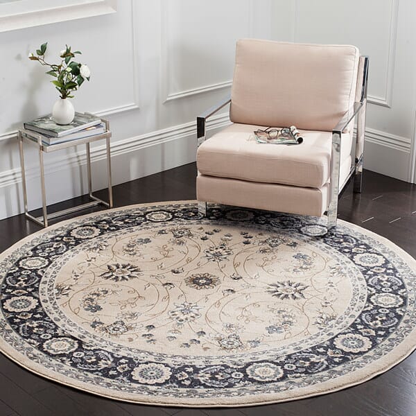 Safavieh Lyndhurst Lnh340K Light Beige / Anthracite Rugs - Safavieh - lnh340k - 7r