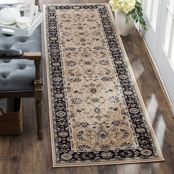 Safavieh Lyndhurst Lnh340K Light Beige / Anthracite Rugs - Safavieh - lnh340k - 7r