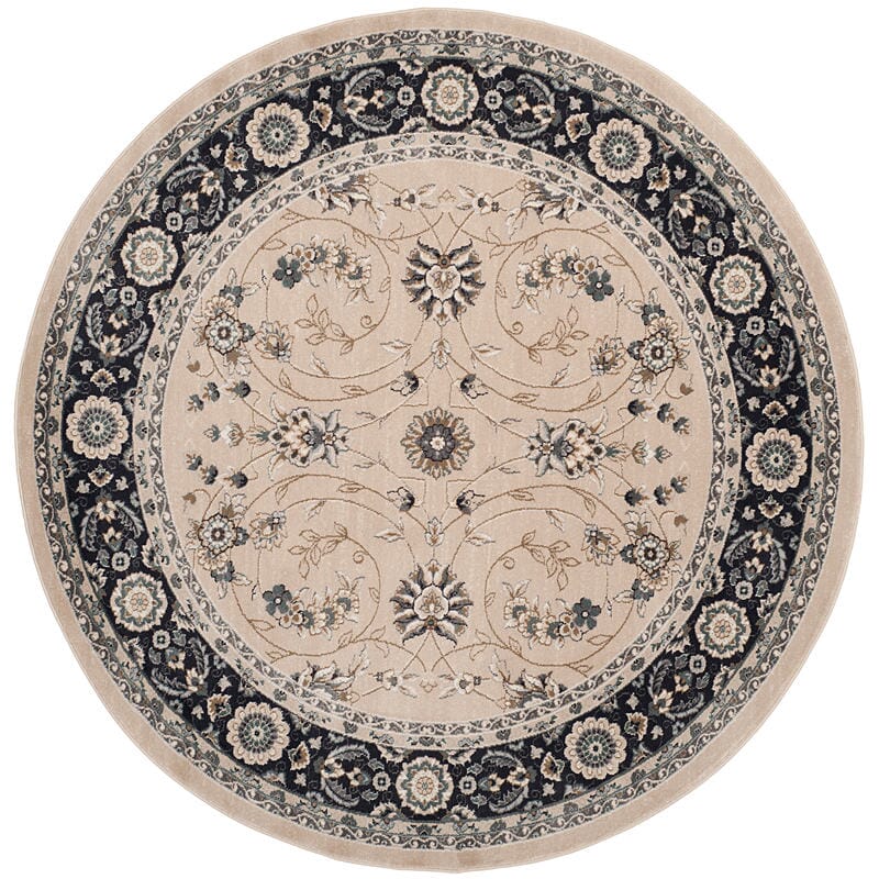 Safavieh Lyndhurst Lnh340K Light Beige / Anthracite Rugs - Safavieh - lnh340k - 7r