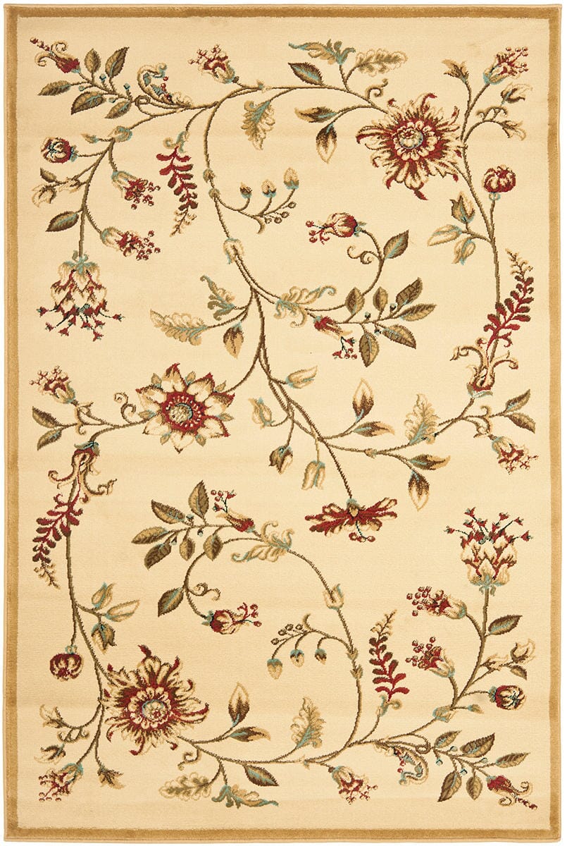 Safavieh Lyndhurst Lnh552 - 1291 Ivory / Multi Rugs - Safavieh - lnh552 - 1291 - 5r