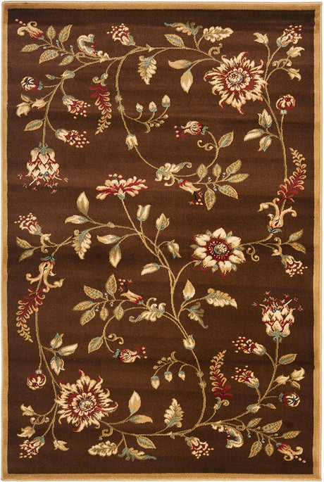 Safavieh Lyndhurst Lnh552 - 2591 Brown / Multi Rugs - Safavieh - lnh552 - 2591 - 5r