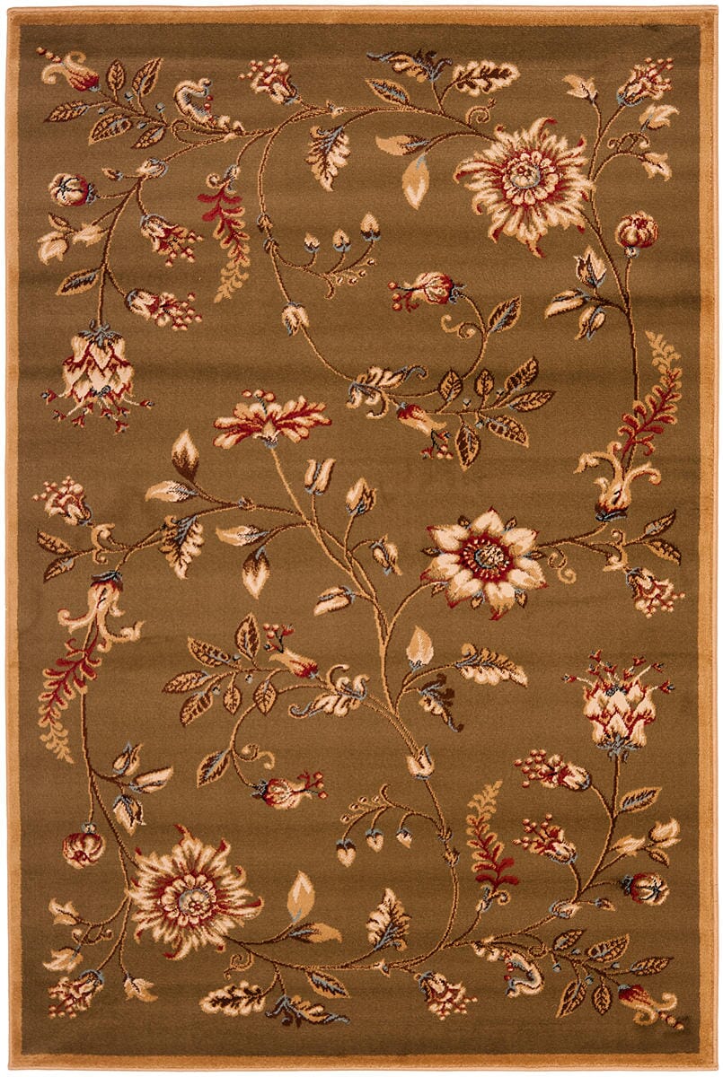 Safavieh Lyndhurst Lnh552 - 5291 Green / Multi Rugs - Safavieh - lnh552 - 5291 - 5r