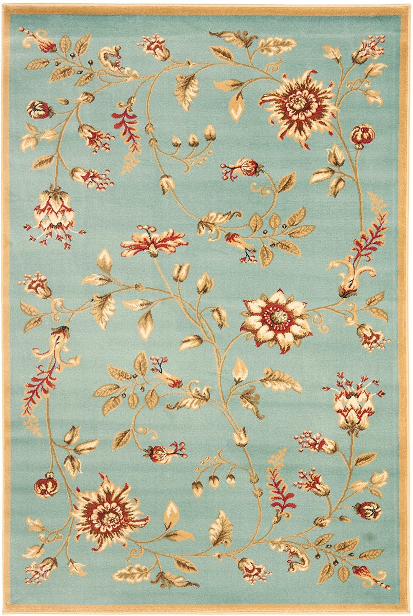Safavieh Lyndhurst Lnh552 - 6591 Blue / Multi Rugs - Safavieh - lnh552 - 6591 - 5r