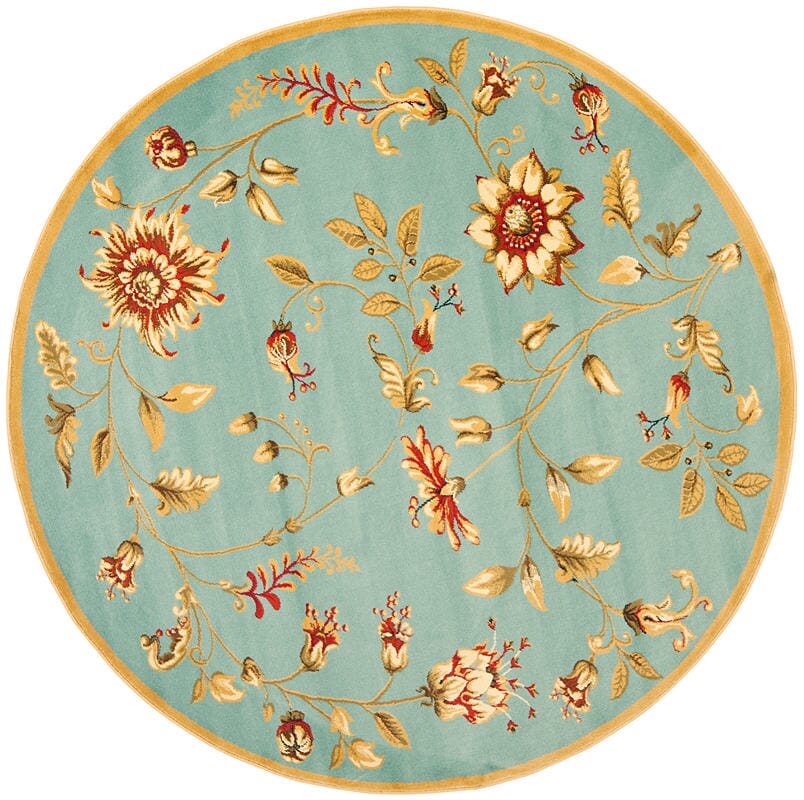 Safavieh Lyndhurst Lnh552 - 6591 Blue / Multi Rugs - Safavieh - lnh552 - 6591 - 5r