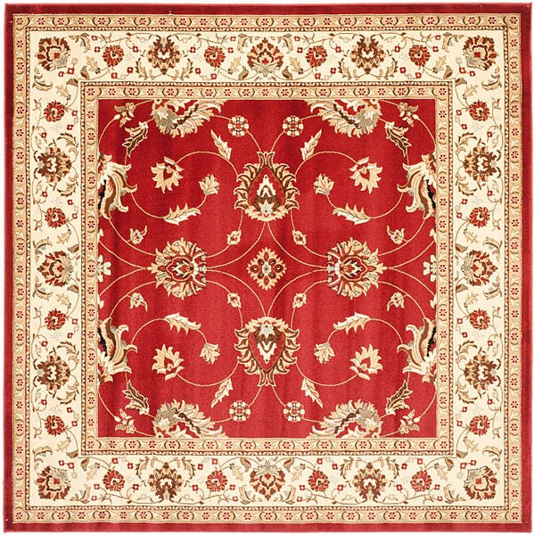 Safavieh Lyndhurst Lnh553 - 4012 Red / Ivory Rugs - Safavieh - lnh553 - 4012 - 7sq