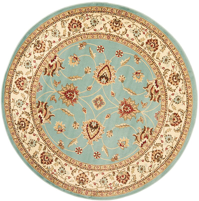 Safavieh Lyndhurst Lnh553 - 6512 Blue / Ivory Rugs - Safavieh - lnh553 - 6512 - 5r