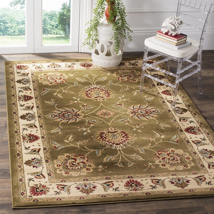 Safavieh Lyndhurst Lnh555 - 5212 Green / Ivory Rugs - Safavieh - lnh555 - 5212 - 3