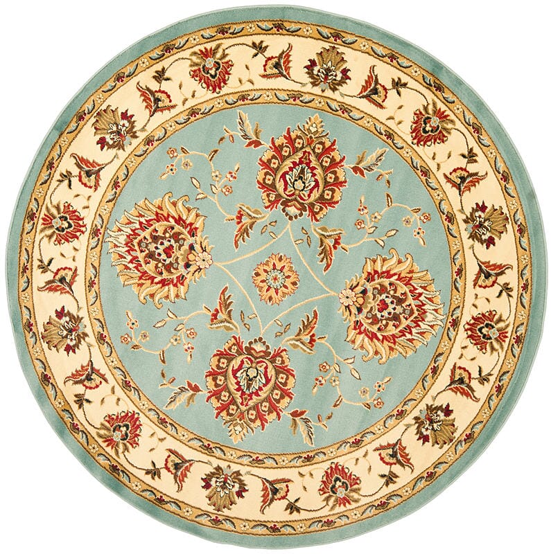 Safavieh Lyndhurst Lnh555 - 6512 Blue / Ivory Rugs - Safavieh - lnh555 - 6512 - 5r