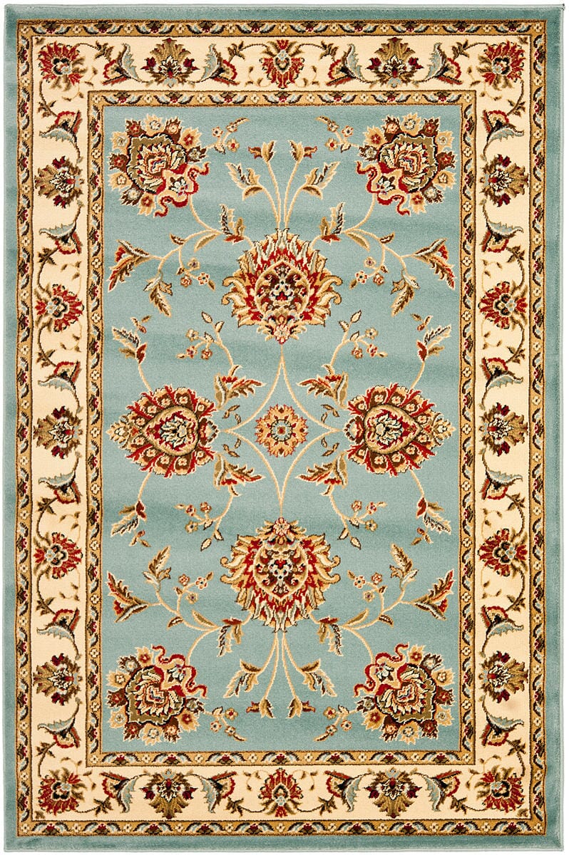 Safavieh Lyndhurst Lnh555 - 6512 Blue / Ivory Rugs - Safavieh - lnh555 - 6512 - 5r