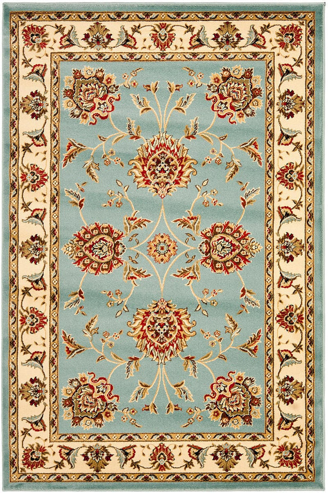 Safavieh Lyndhurst Lnh555 - 6512 Blue / Ivory Rugs - Safavieh - lnh555 - 6512 - 5r
