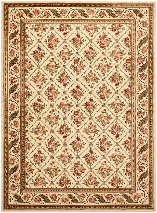 Safavieh Lyndhurst Lnh556 - 1212 Ivory / Ivory Rugs - Safavieh - lnh556 - 1212 - 5r