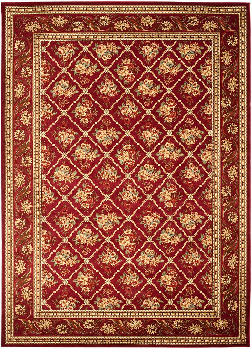 Safavieh Lyndhurst Lnh556 - 4040 Red / Red Rugs - Safavieh - lnh556 - 4040 - 5r