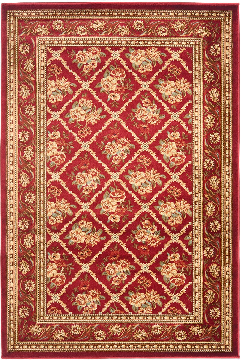 Safavieh Lyndhurst Lnh556 - 4040 Red / Red Rugs - Safavieh - lnh556 - 4040 - 5r