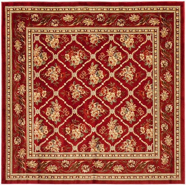 Safavieh Lyndhurst Lnh556 - 4040 Red / Red Rugs - Safavieh - lnh556 - 4040 - 7sq