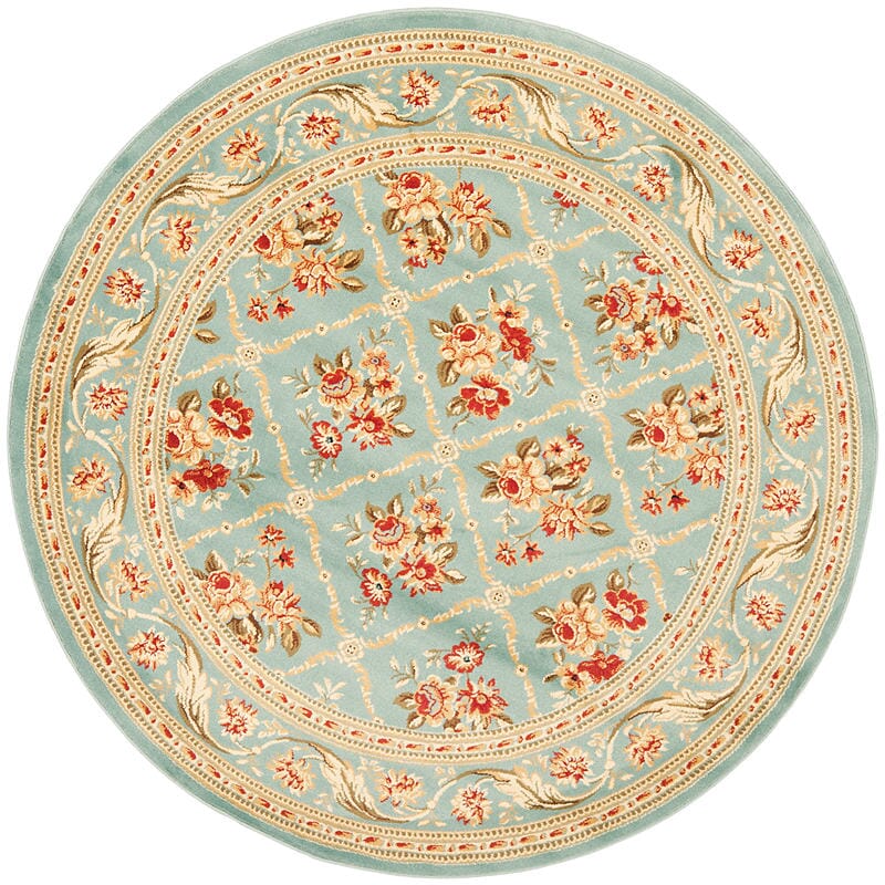 Safavieh Lyndhurst Lnh556 - 6565 Blue / Blue Rugs - Safavieh - lnh556 - 6565 - 5r