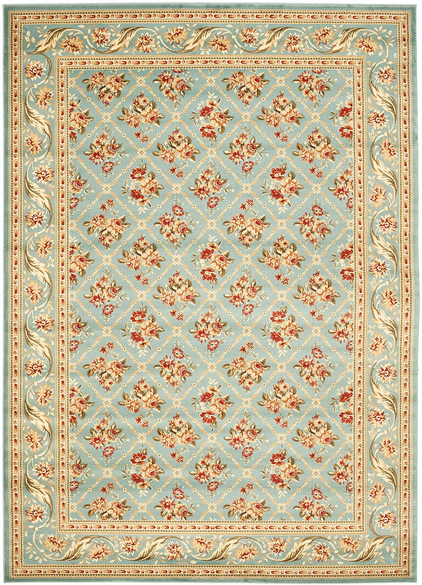 Safavieh Lyndhurst Lnh556 - 6565 Blue / Blue Rugs - Safavieh - lnh556 - 6565 - 5r