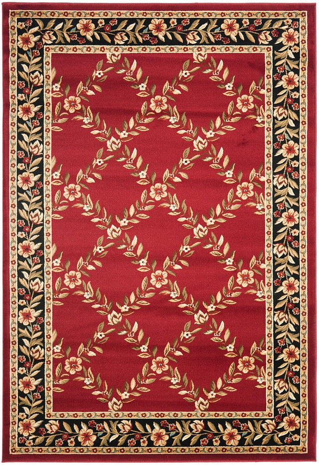 Safavieh Lyndhurst Lnh557 - 4090 Red / Black Rugs - Safavieh - lnh557 - 4090 - 3