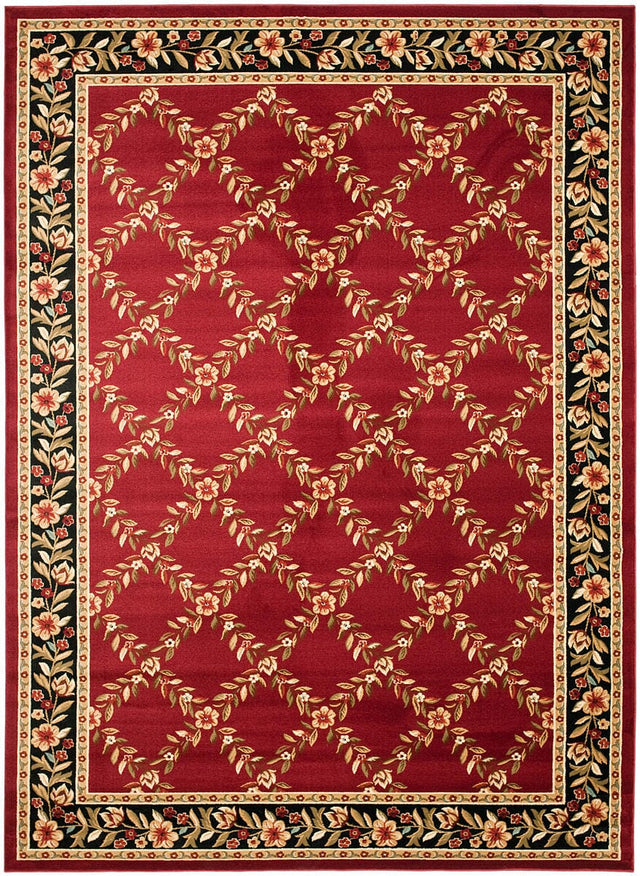 Safavieh Lyndhurst Lnh557 - 4090 Red / Black Rugs - Safavieh - lnh557 - 4090 - 5r