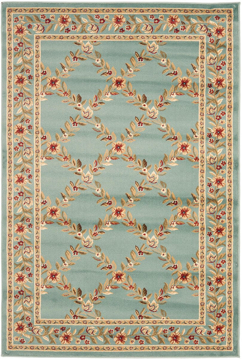 Safavieh Lyndhurst Lnh557 - 6565 Blue / Blue Rugs - Safavieh - lnh557 - 6565 - 5r
