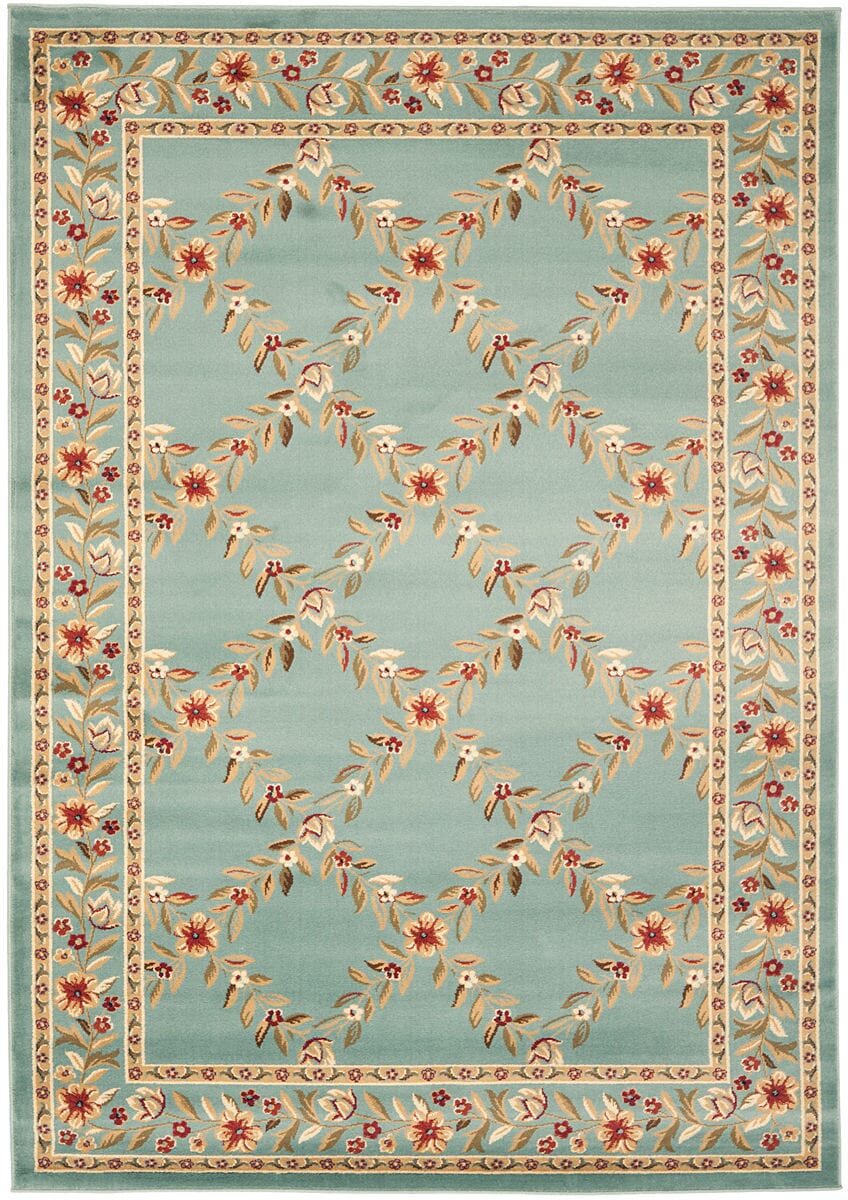 Safavieh Lyndhurst Lnh557 - 6565 Blue / Blue Rugs - Safavieh - lnh557 - 6565 - 7sq